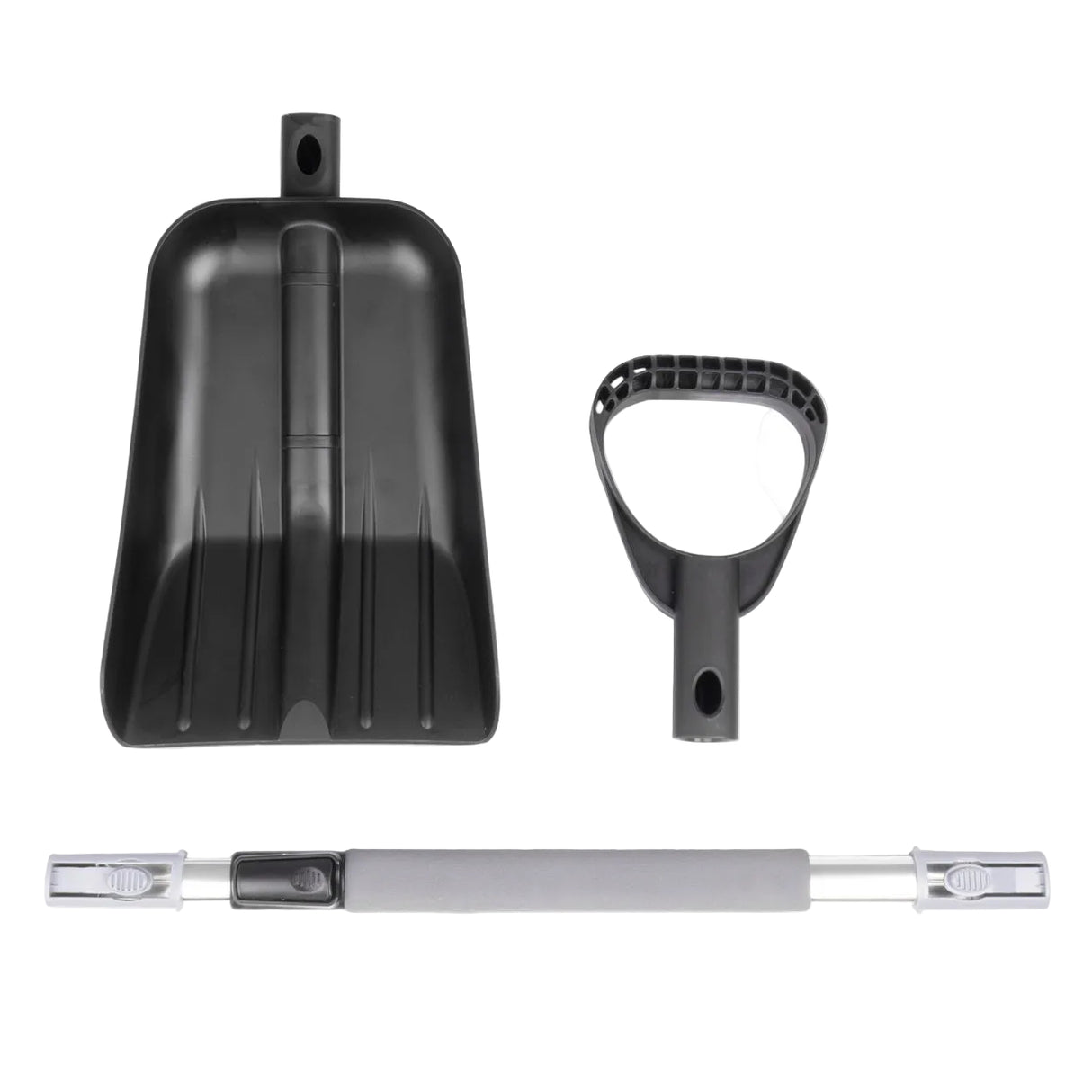 Telescopic Snow Shovel with Aluminum Handle, 103–131cm