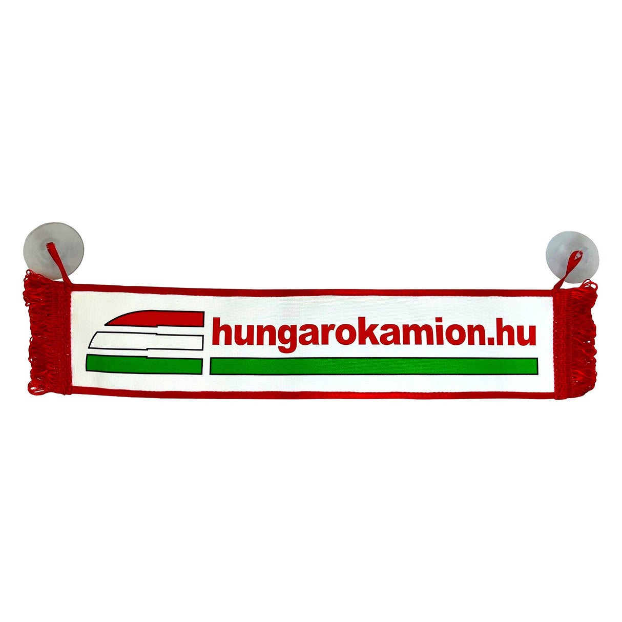Mini Horizontal Car Flag with Suction Cups