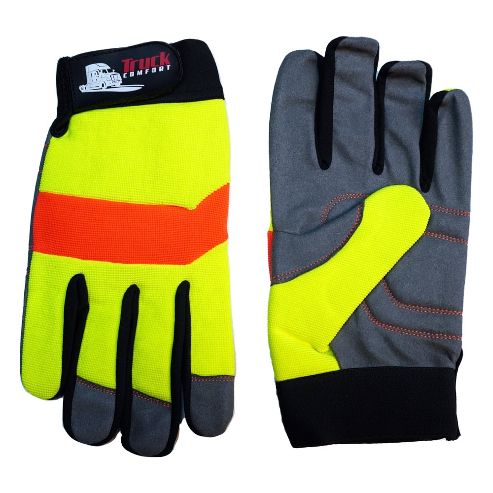 Truck Comfort High-Visibility Work Glove - Size 8