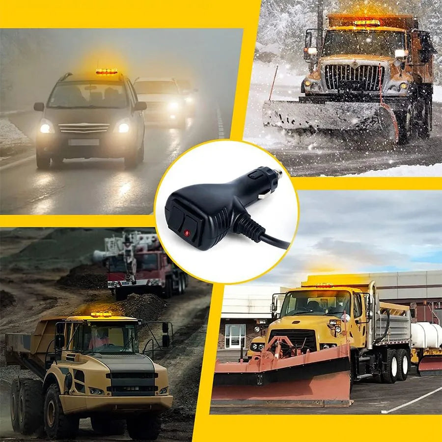 Amber Emergency LED Light Bar