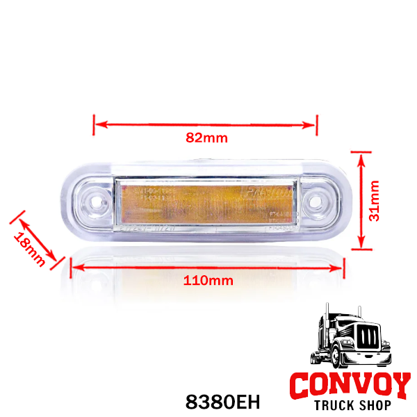 LED Position Lamp – Clear Lens