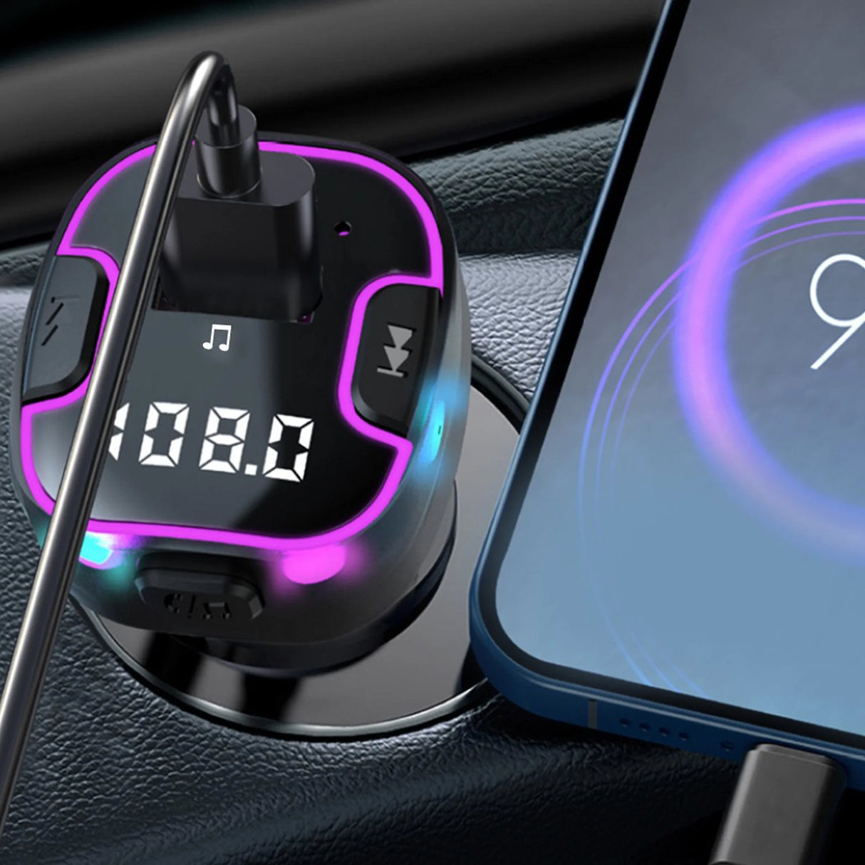 FM Transmitter and Car Charger