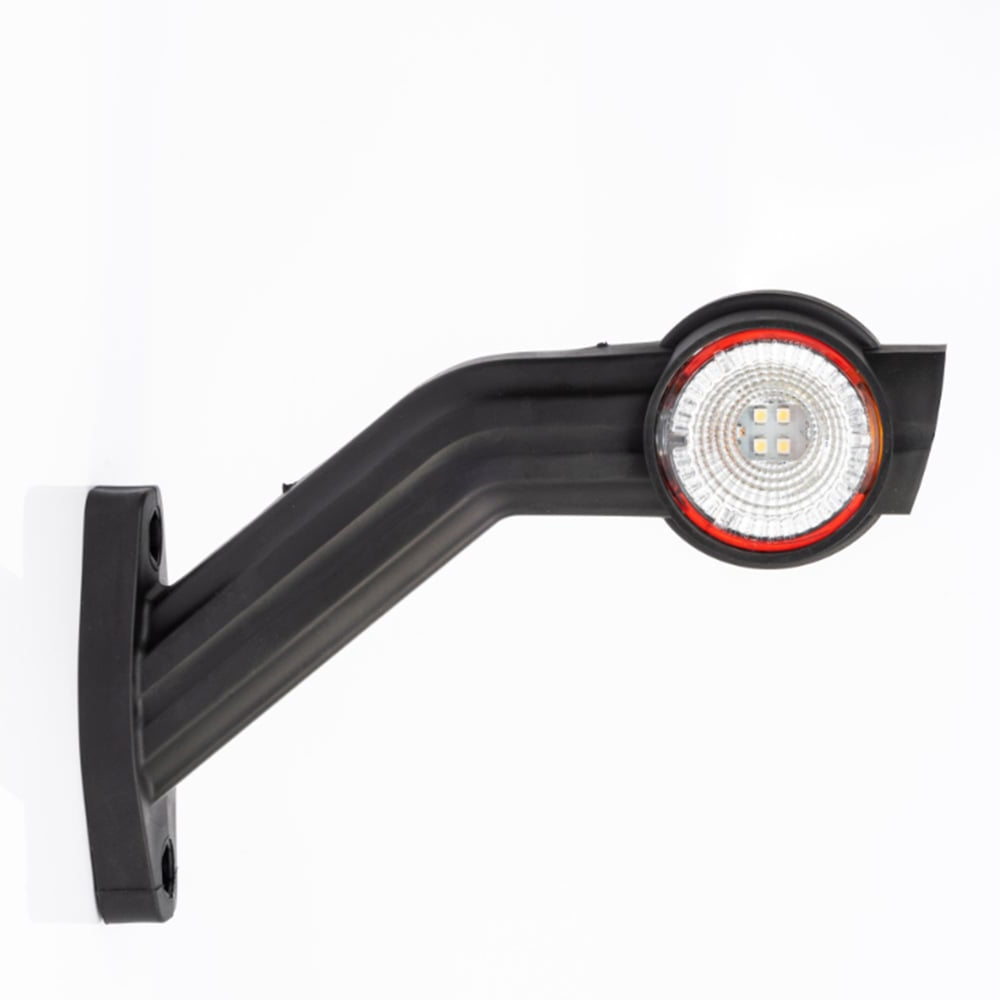 LED Elbow Marker Rubber Lamp with Microprism, 3 Functions