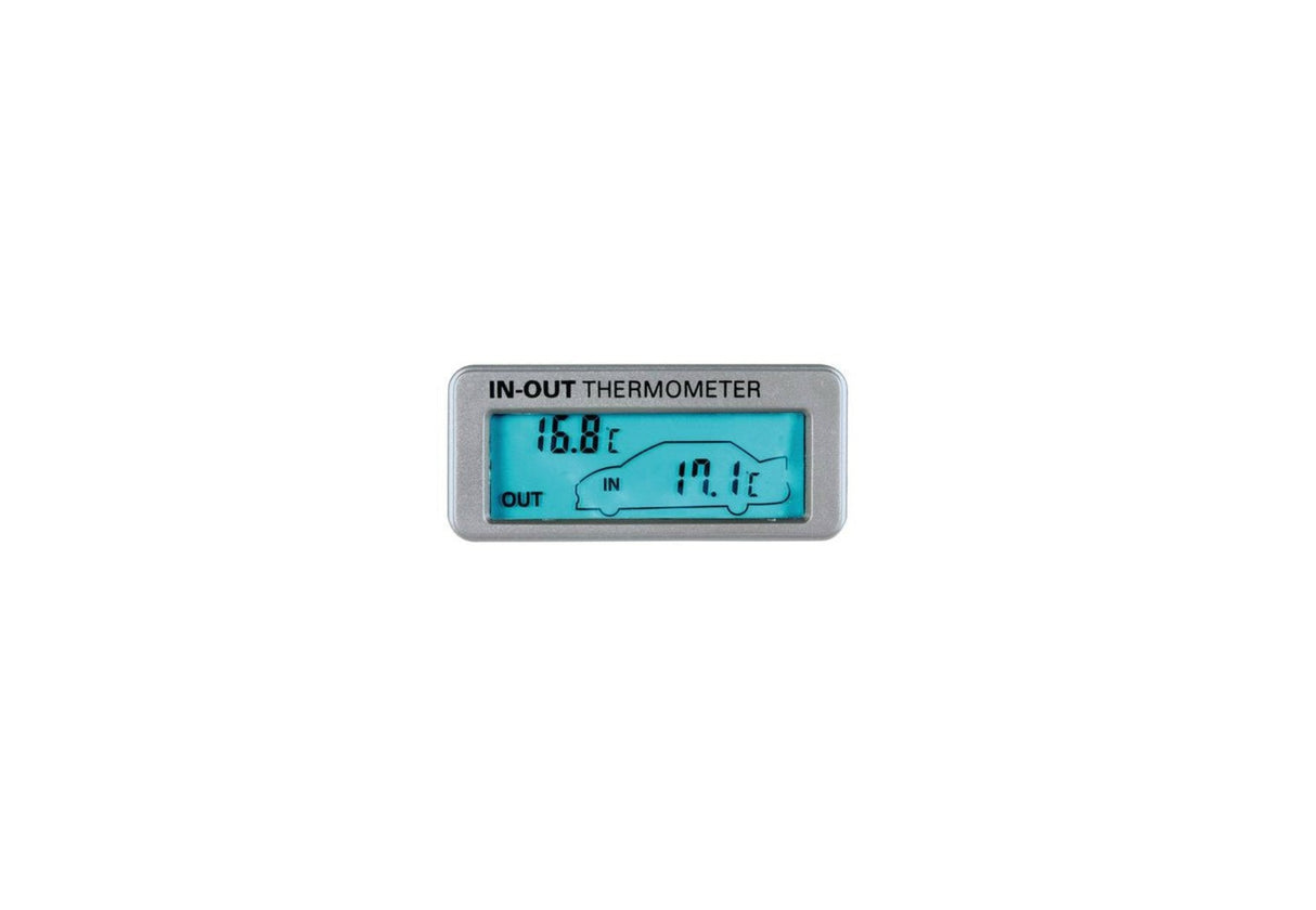 Car Thermometer with Inside & Outside Sensors