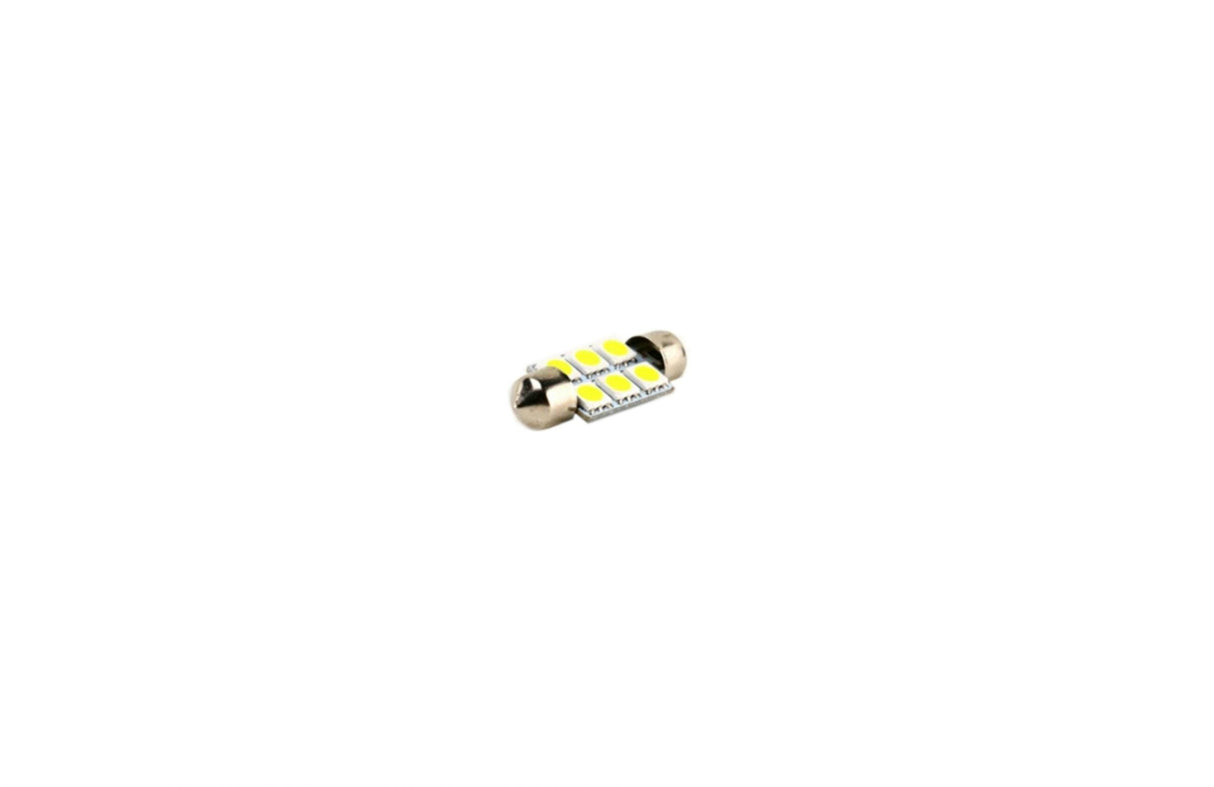 SMD LED Festoon Bulb 6 LED White