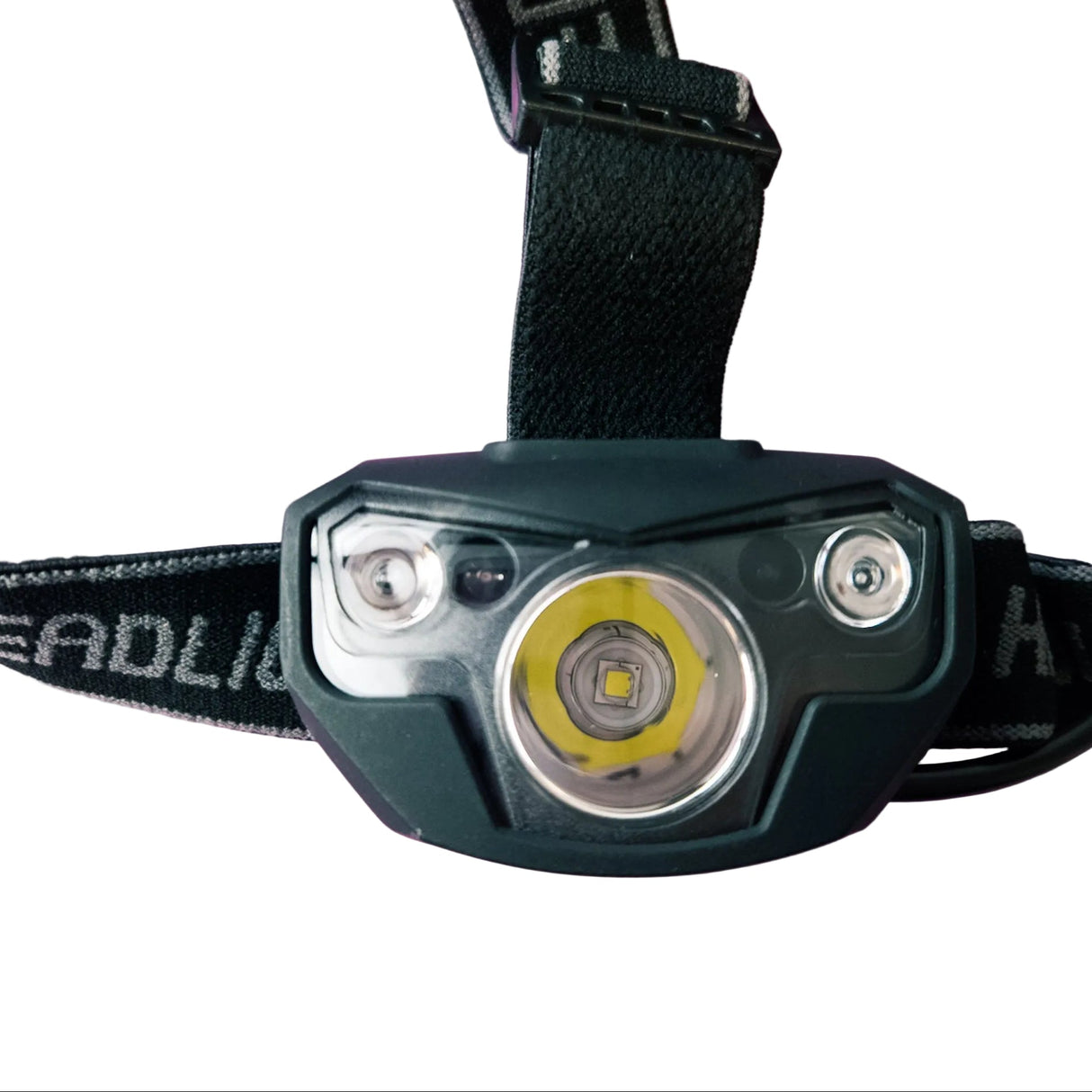 Rechargeable LED Headlamp with Adjustable Focus and Motion Sensor