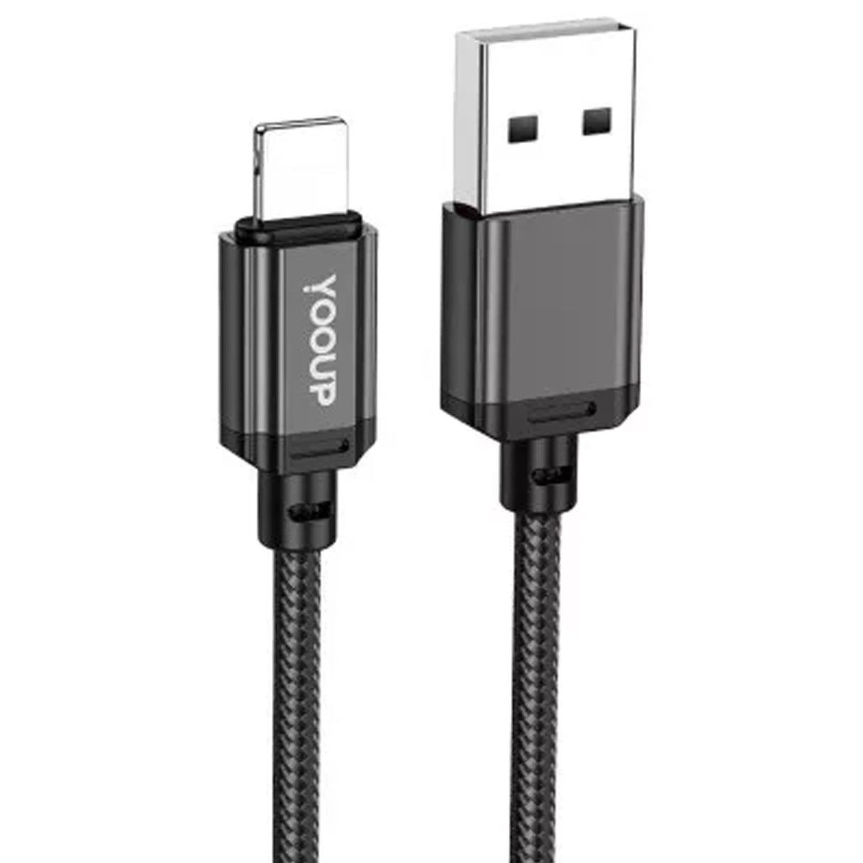 Cavo Lightning YOOUP L07A 2m 2.4A – Nero