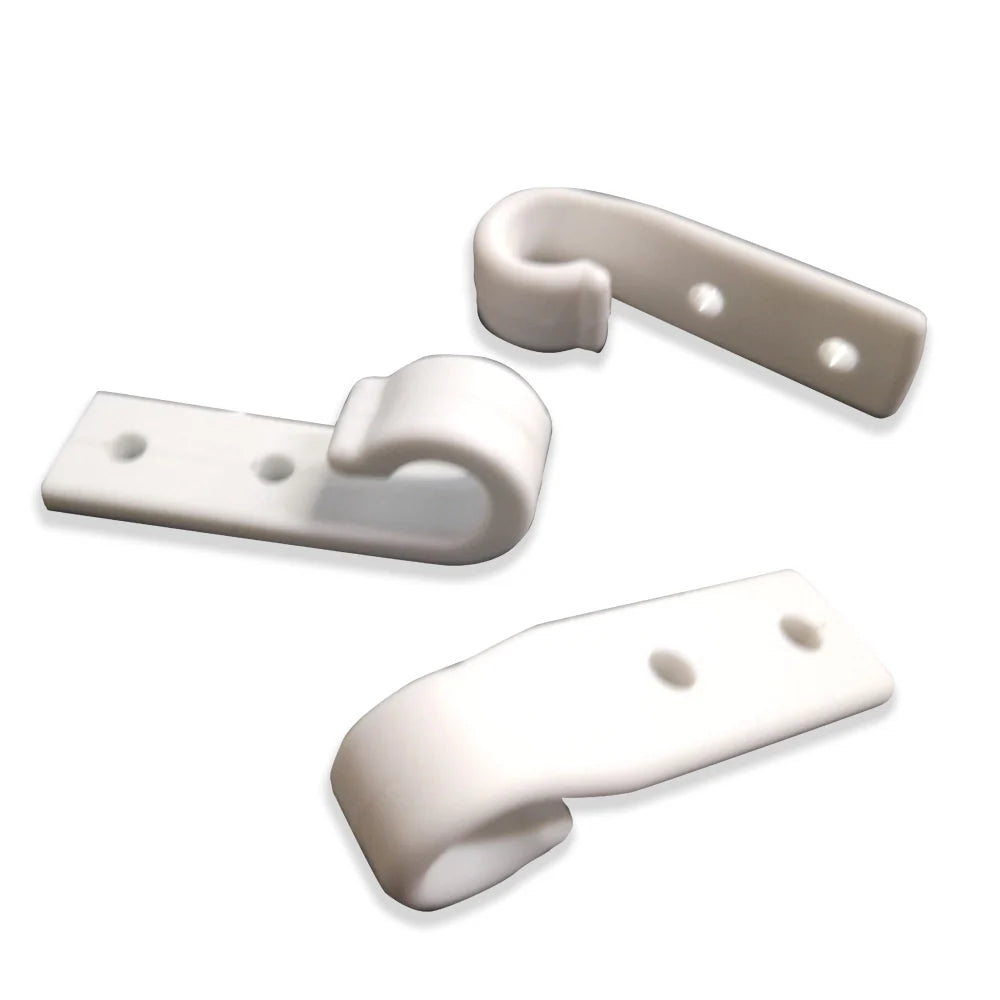 Double-Hole Plastic Tarp Hook