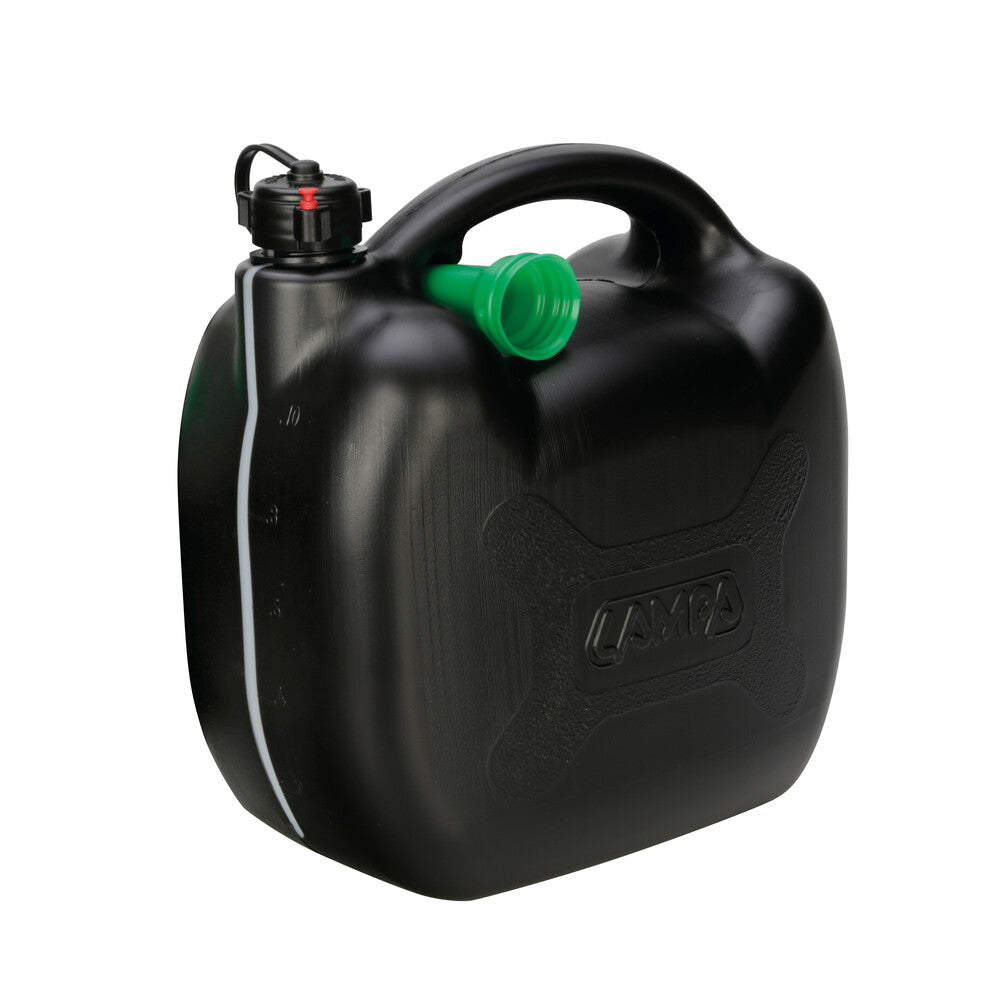Oval Plastic Fuel Can