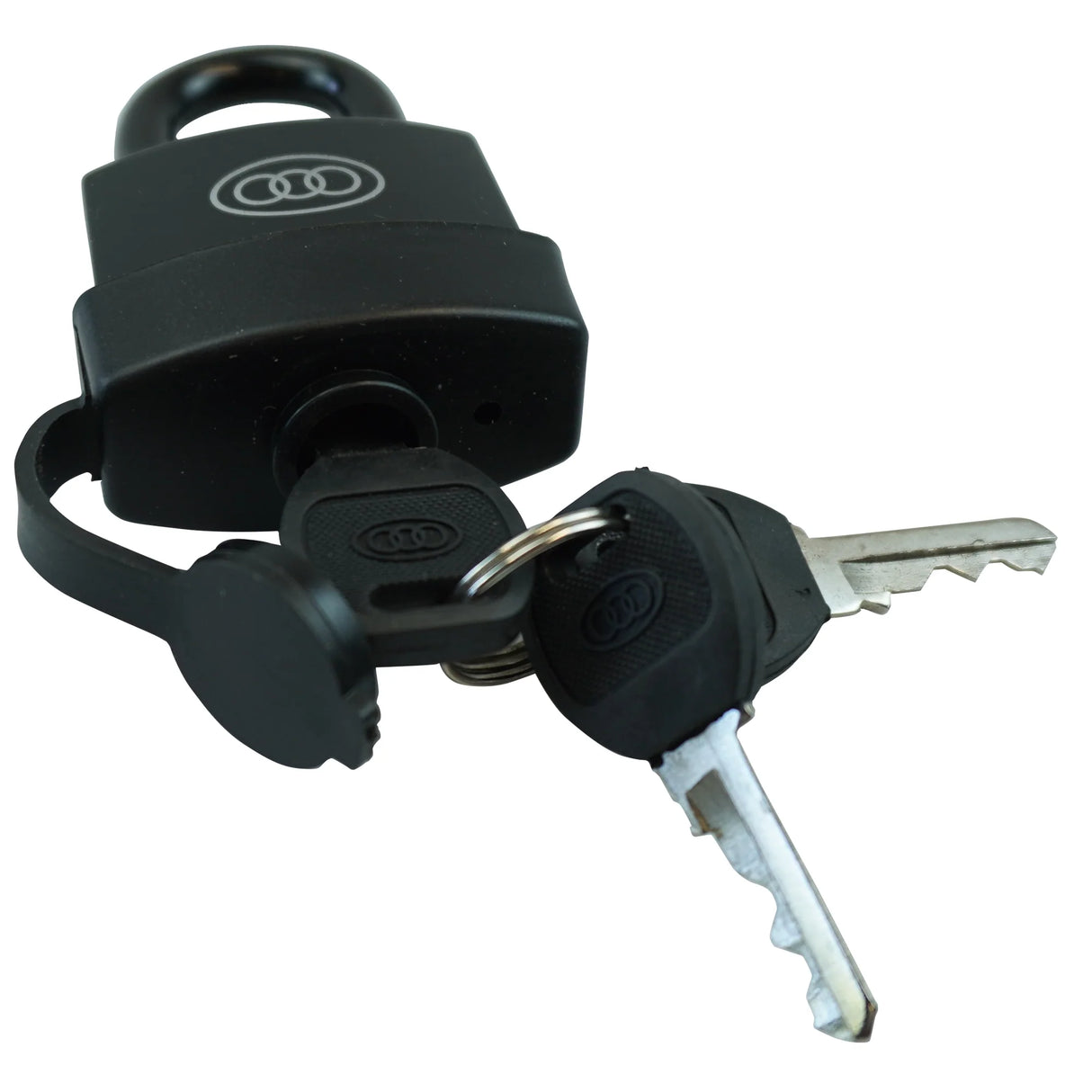 Waterproof Security Padlock – Black, with 3 Keys