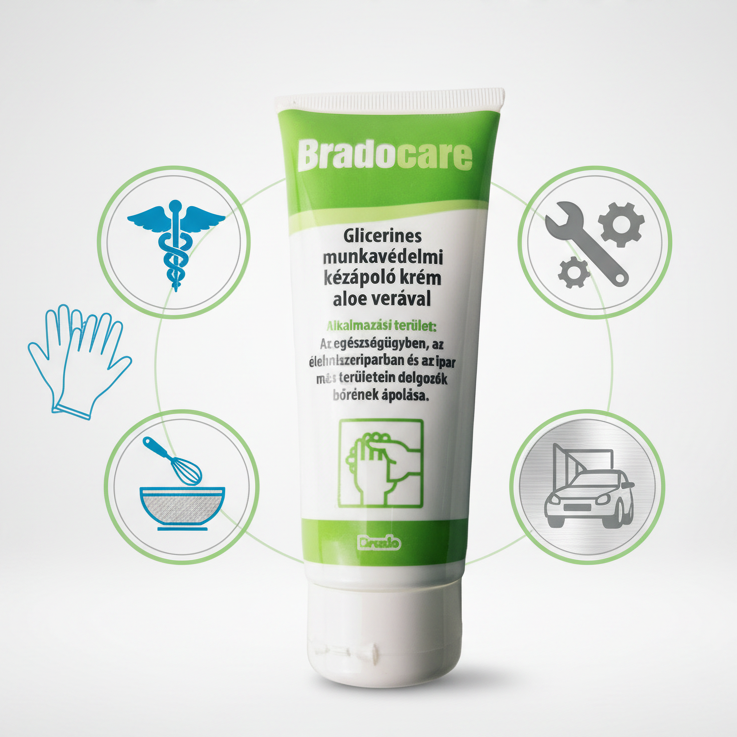 Protective Hand Cream with Glycerin & Aloe Vera 100ml