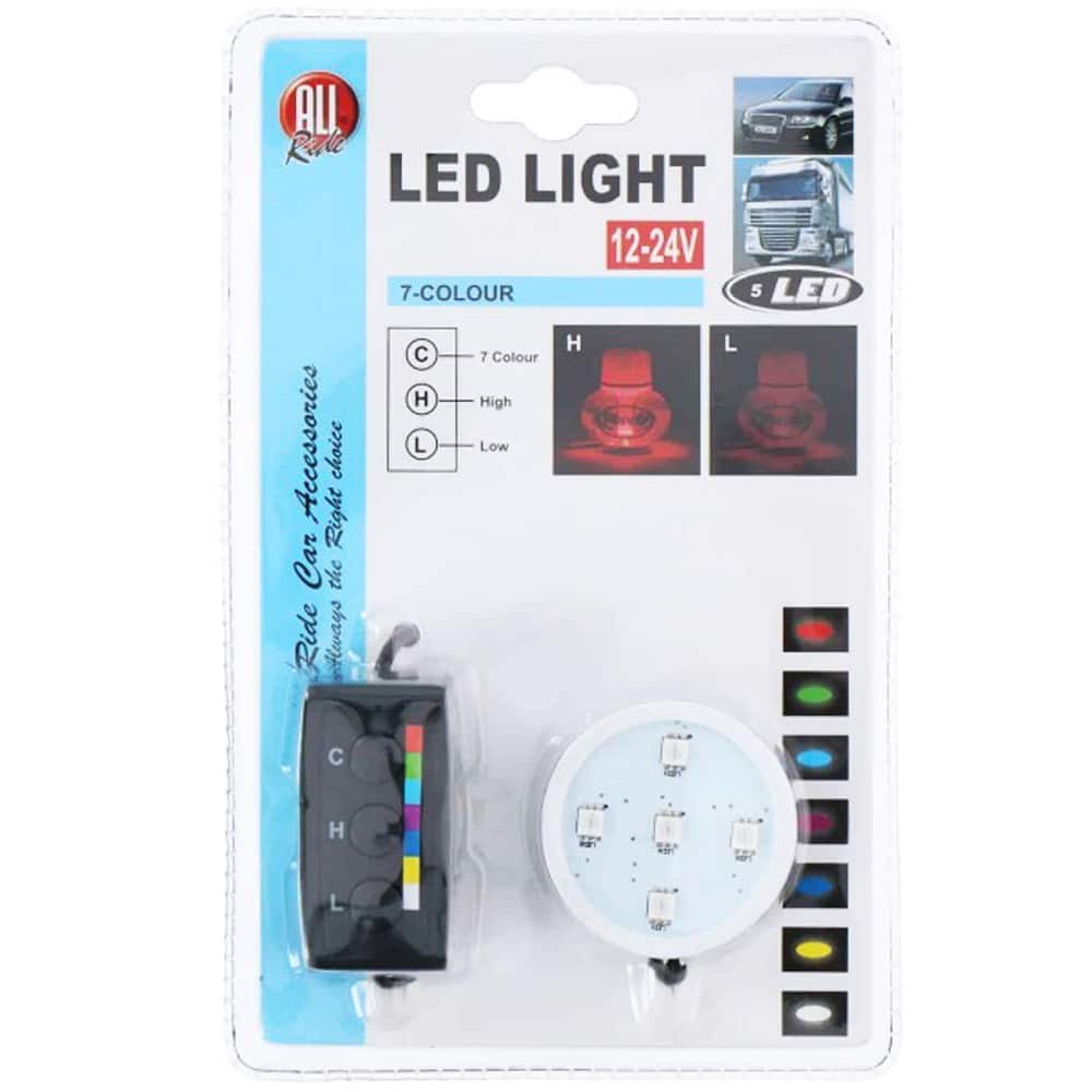 Illuminated Color-Changing Base for Car Air Fresheners