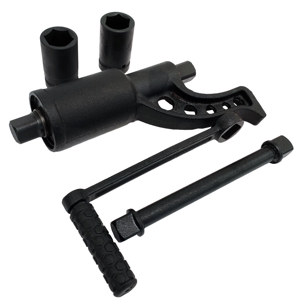 Torque Multiplier Lug Nut Wrench with Gear Reduction