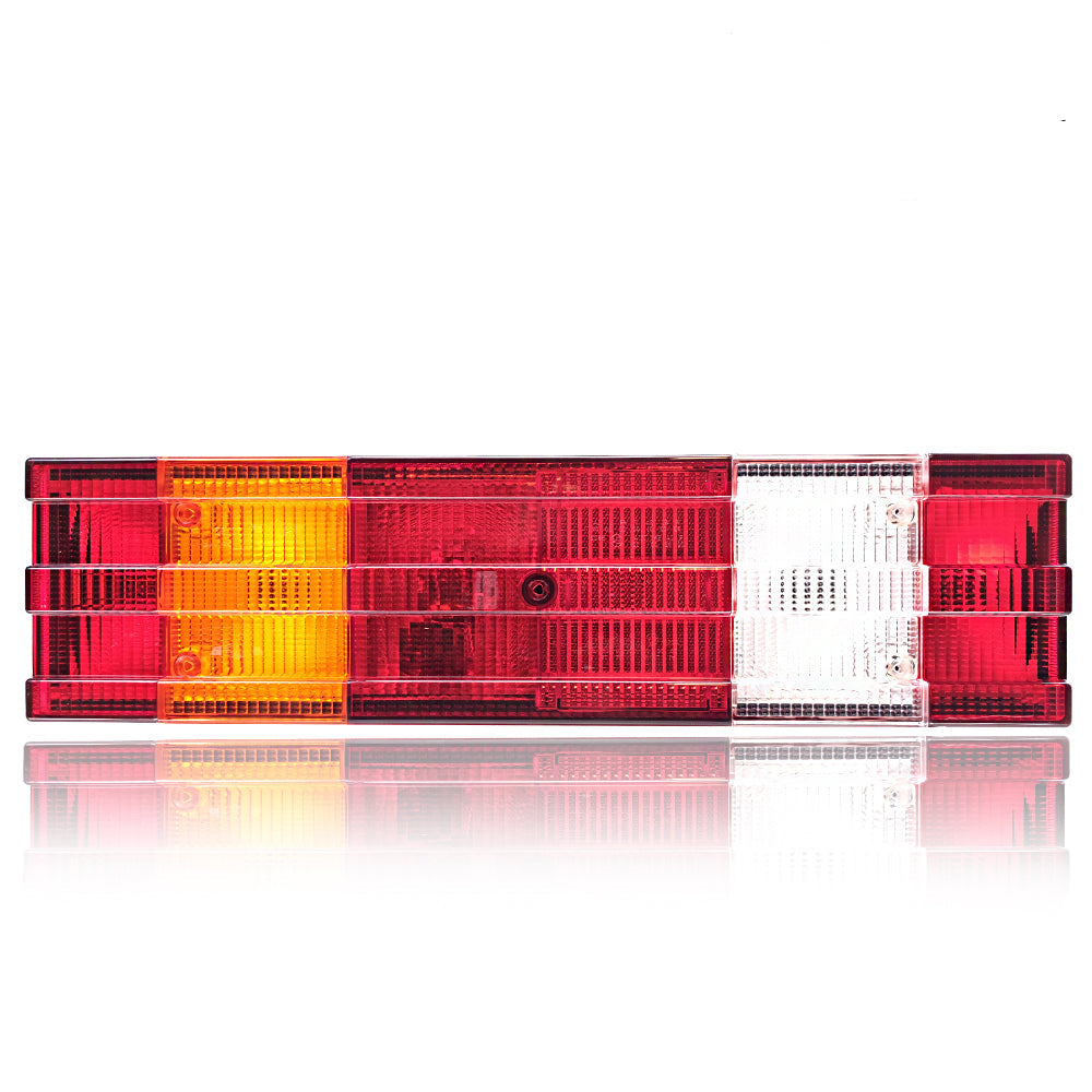 6-Chamber Ribbed Universal Tail Light for Mercedes Trucks