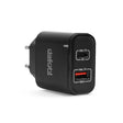 Adaptateur de charge rapide USB-A et USB-C PD 20W