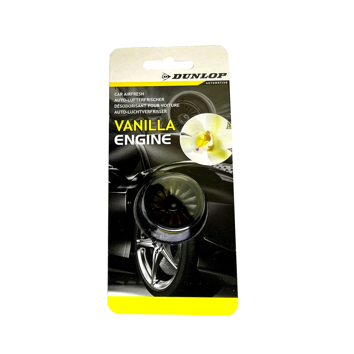 Dunlop Turbo Design Car Air Freshener – 4 Scent Variations
