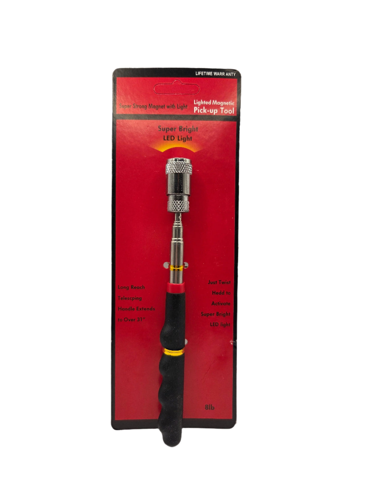 Telescopic Magnetic Pickup Tool with LED Light