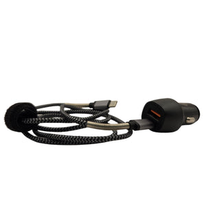 USB Car Charger with Type-C Fast Charging