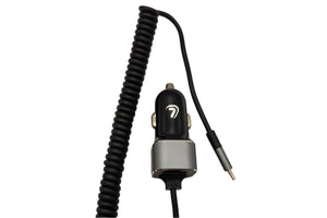 Car Cigarette Lighter USB-C Charger – 1 Port, 3000mA