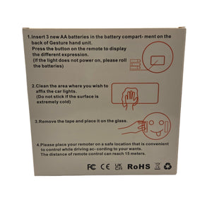 LED Message Display with Remote – Fun Faces & Gestures