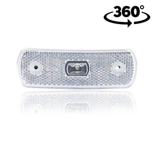 LED Position Lamp, Rounded White