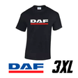 DAF T-Shirt aus 100% Baumwolle – Schwarz