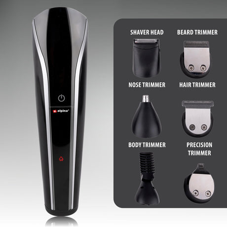 Cordless Beard & Hair Trimmer (6-in-1) 3W