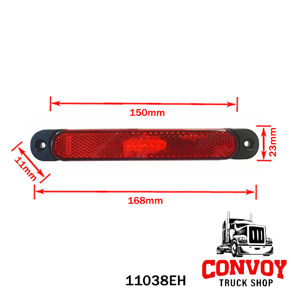 Fristom Long LED Position Lamp 12-36V