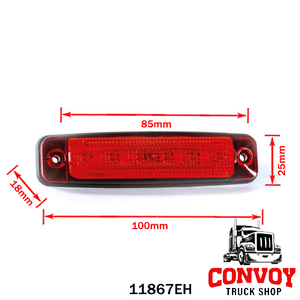 Compact LED Position Light with Cable 12/24V Fristom
