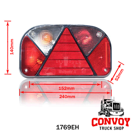 Multipoint II 12V Trailer Lamp by Aspöck