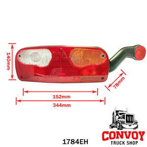 Aspöck Rear Lamp for Fliegl Trailer