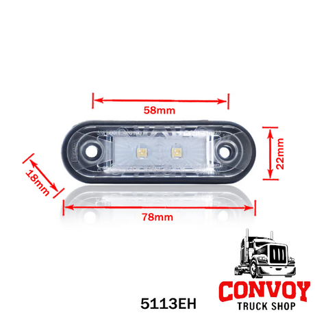 Built-in LED Position Lamp