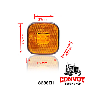 Square LED Position Lamp