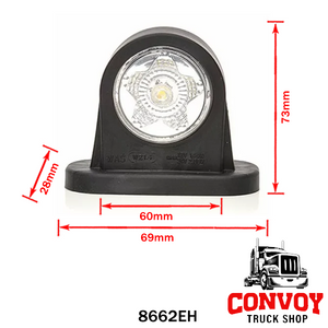 LED Marker Rubber Lamp Block with Star Pattern