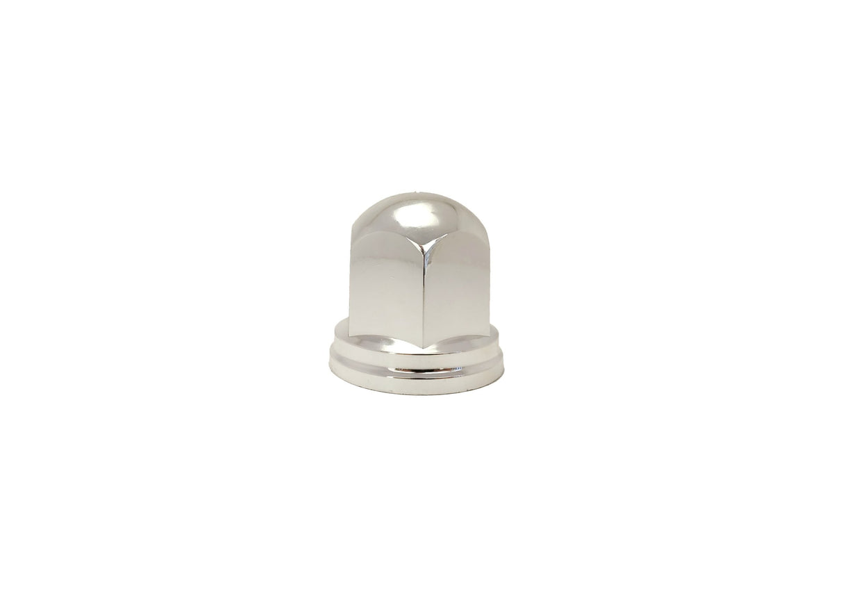Chrome-Plated Plastic Lug Nut Cap