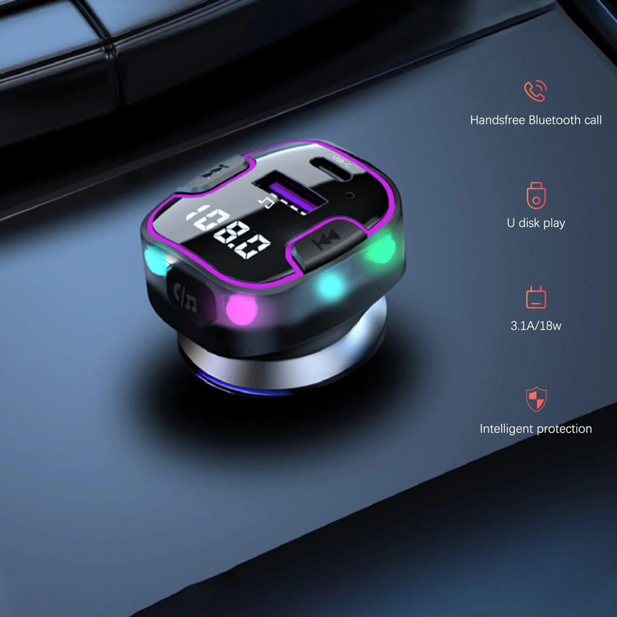 FM Transmitter and Car Charger