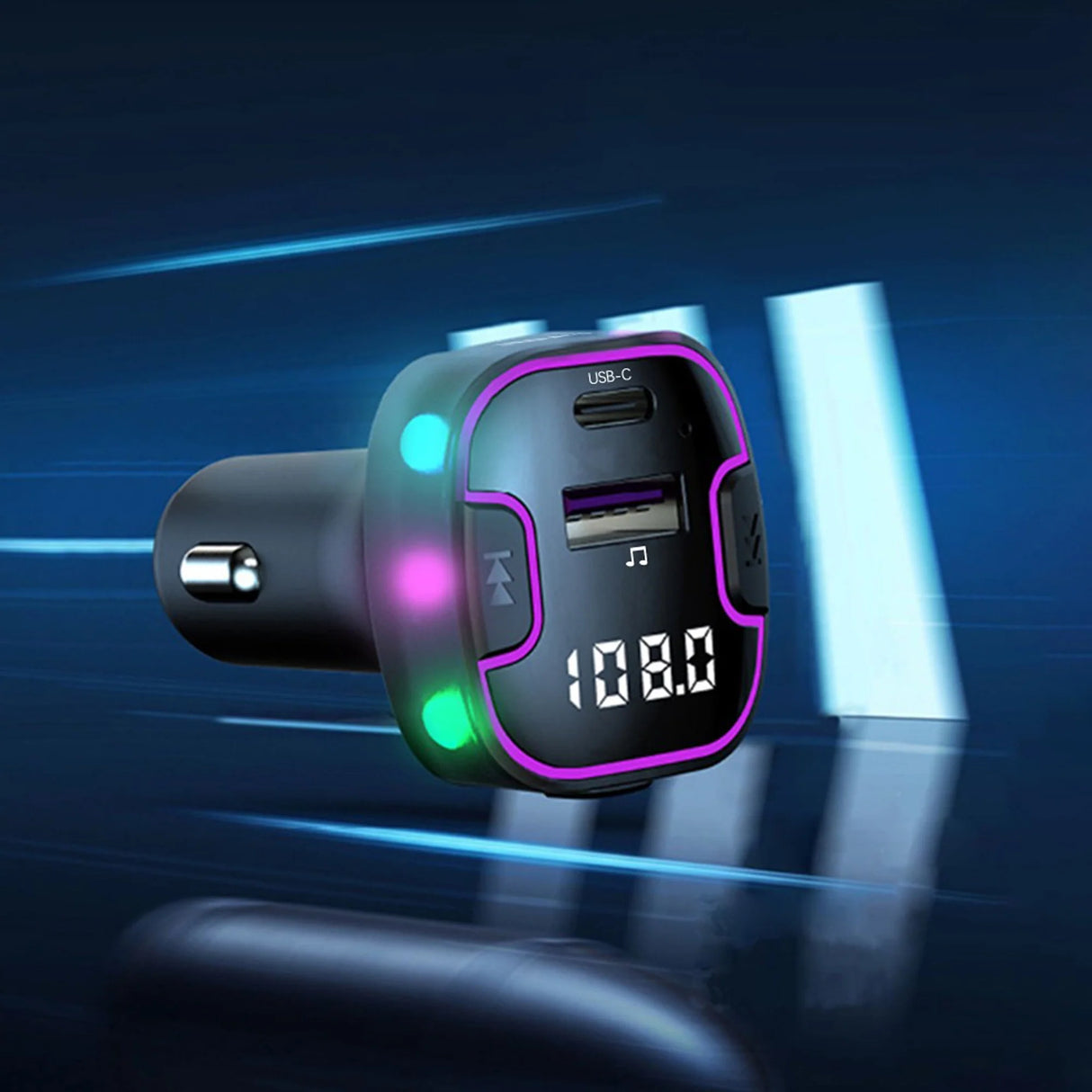 FM Transmitter and Car Charger