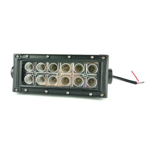 LED Work Light Bar Double Row Flood Beam 36W