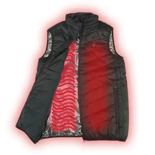 Heated Vest with Truck Brand Logo – 3 Heat Levels