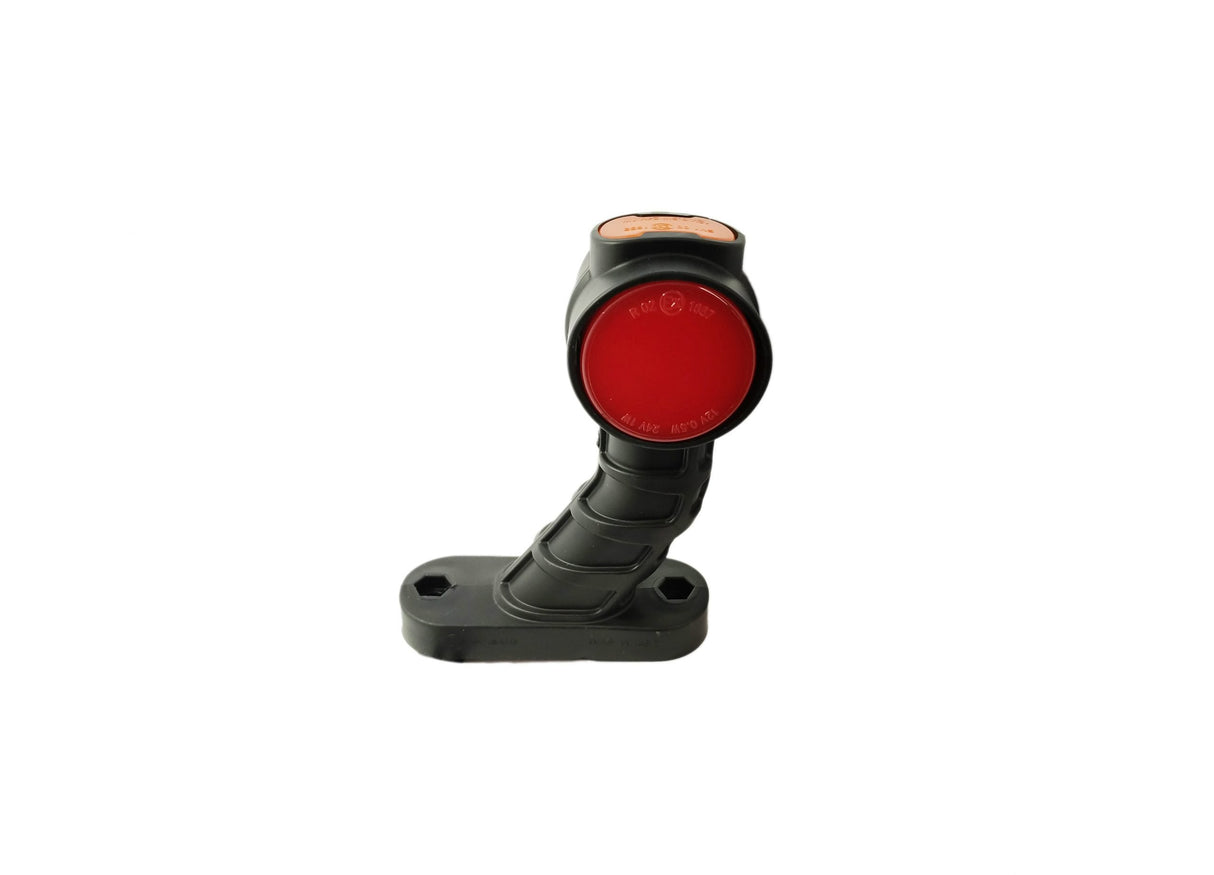 LED Elbow Marker Rubber Lamp, 3-Function, Frosted Cover
