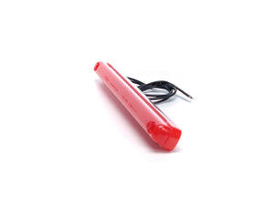 LED Rear Position Lamp Red 24cm Frosted Glass 12/24V