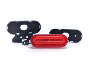 LED Position Lamp Rounded Transparent 12-36V