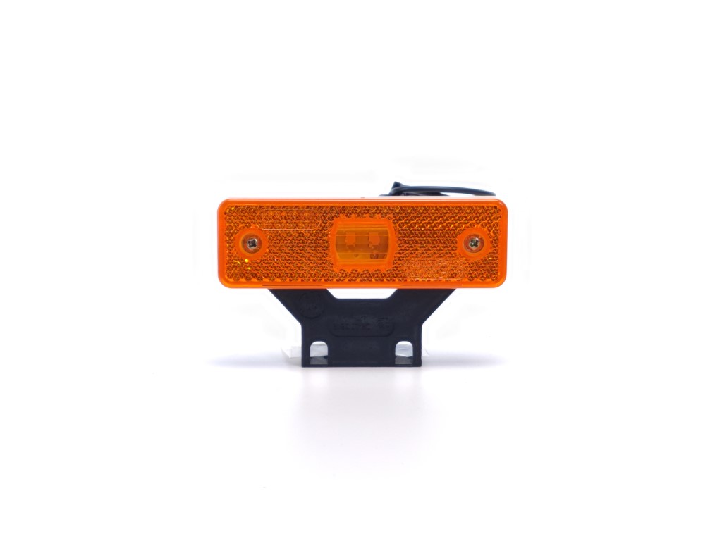 Built-in LED Position Light with Amber Lens and Holder