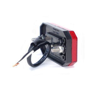 Rectangular LED Side Marker Lamp 2LED 12/24V