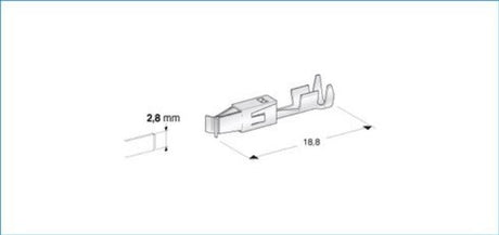 Cable Terminal for Lamp Connector