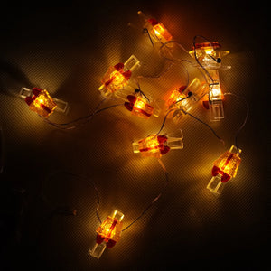 Christmas LED String Lights – 10 LEDs, 120 cm