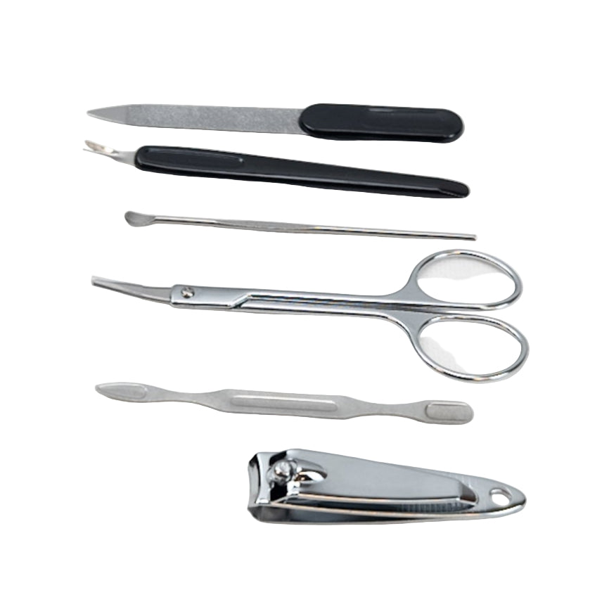 6-Piece Manicure Set in Snap-Closure Case