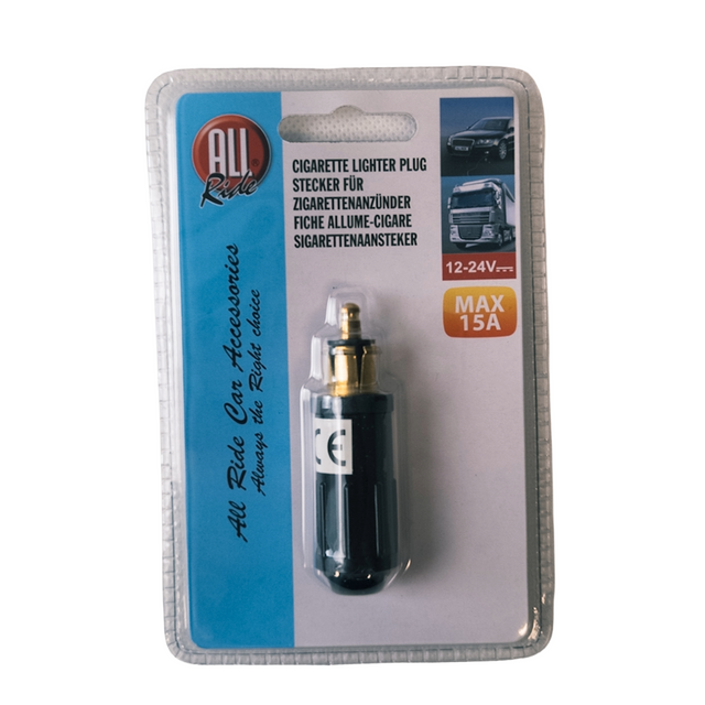 All Ride DIN Cigarette Lighter Plug 15A