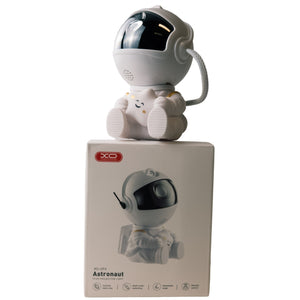 Mini Astronaut Galaxy Projector – White