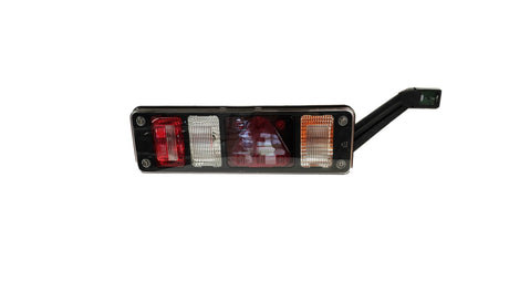 LED 7-Chamber Tail Light with Triangle Reflector and Rubber Marker for Krone Trailers